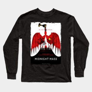 Midnight Mass Minimalist design Long Sleeve T-Shirt